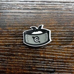 Naruto Hidden Leaf Village Headband Croc Charm